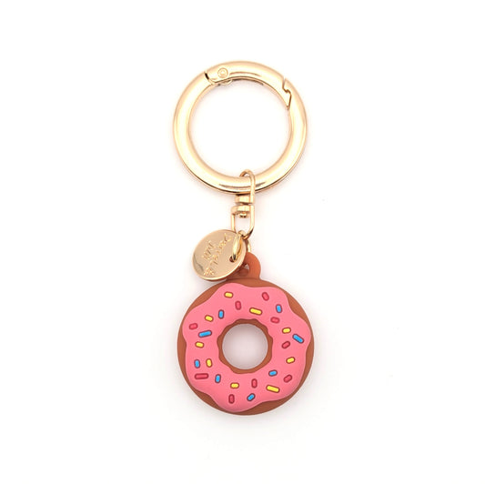 Donut Chase Me Charm - Pink Airtag Compatible