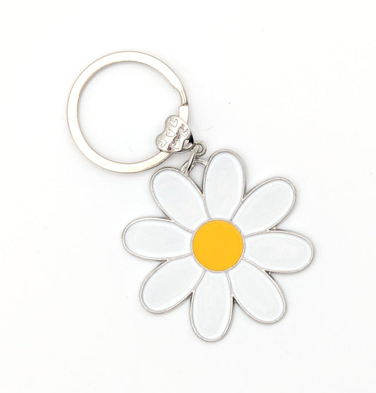Fur-esh as a Daisy Charm - White