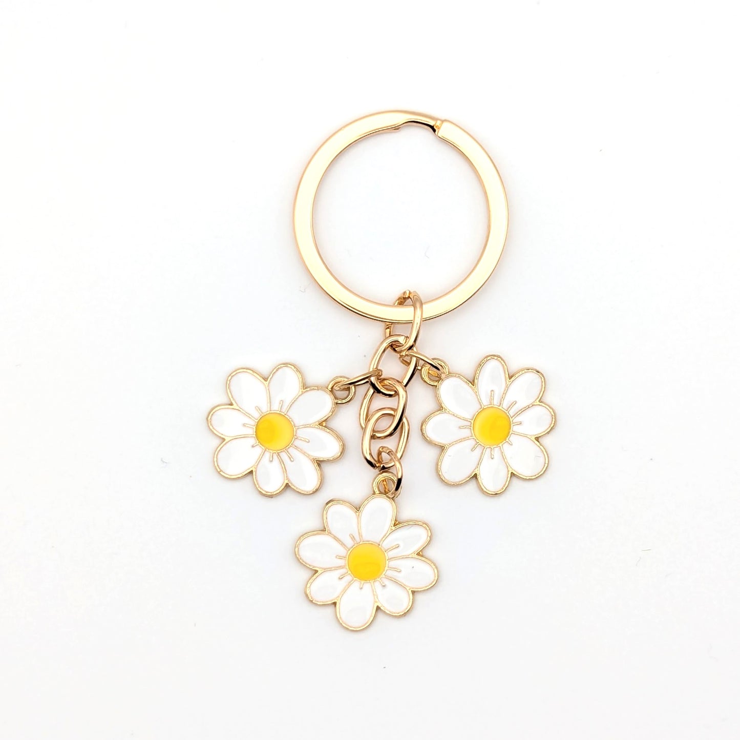 Tail-or Made Daisies Charm - White