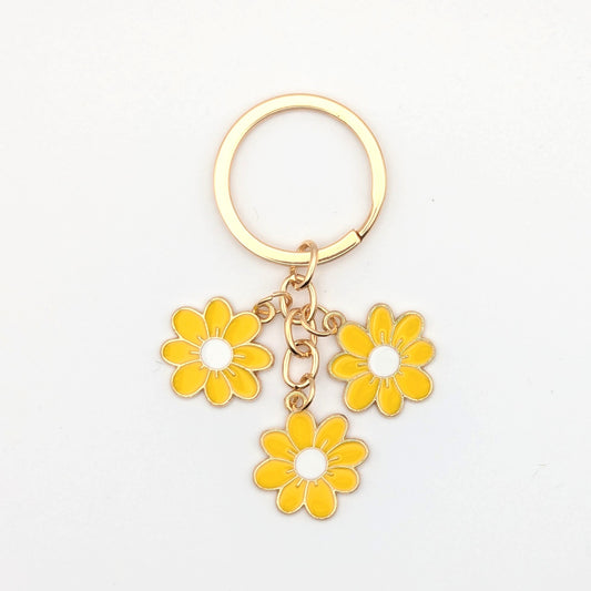 Tail-or Made Daisies Charm - Yellow